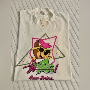 Vintage 1991 Yo Yogi! Hanna-Barbera Tee | Tedman Size L 42-44